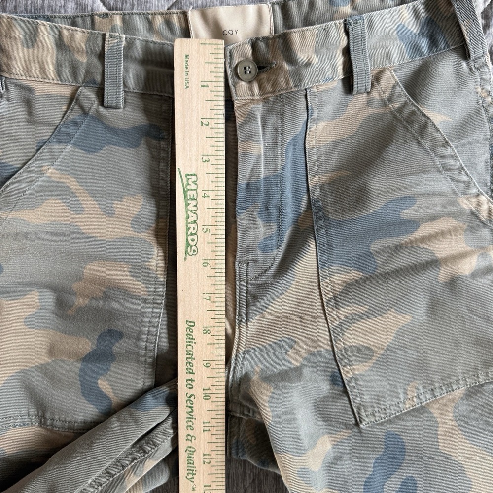 CQY Jungle Camo Utility Pants 26 (Actual 28x27) Military Cargo Fatigue USA Made - Picture 9 of 10